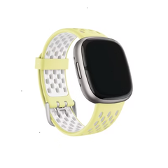 Fitbit Smartwatch Sport Accessory Frost White Large