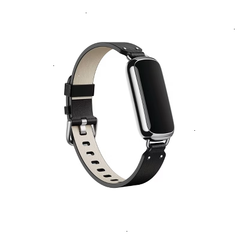 Fitbit Luxe Leather Alternative Band Large - Black