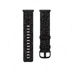 Fitbit Versa 3 & Sense Woven Band Large - Charcoal