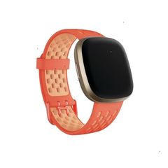 Fitbit Versa 3 & Sense Sport Band Large - Melon/Rose