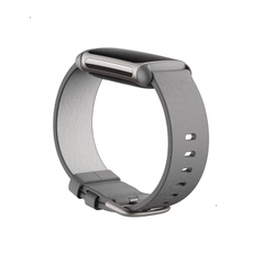 Fitbit Charge 5 Vegan Leather Band Large - Gravity