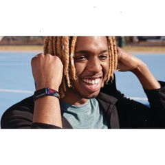 Fitbit Charge 5 Accessory Woven Band Large - Prism Pride