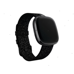 Fitbit Versa 3 & Sense Woven Band Large - Charcoal