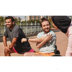 Fitbit Versa 4 Smartwatch - Copper Rose Aluminum with Pink Sand Band