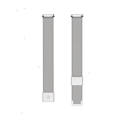 Fitbit Luxe Metal Mesh Band Stainless Steel Band - Platinum