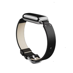 Fitbit Luxe Leather Alternative Band Large - Black