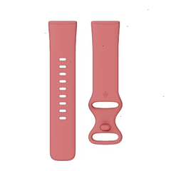 Fitbit Versa 4 Smartwatch - Copper Rose Aluminum with Pink Sand Band